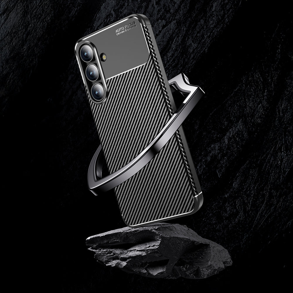 Galaxy S25 FE Kılıf Zore Negro Silikon Kapak Siyah