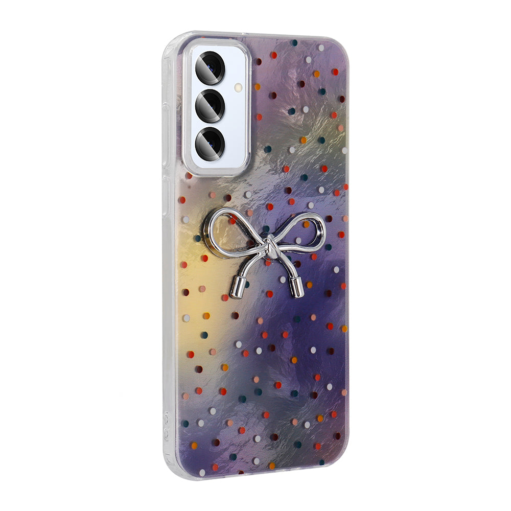 Galaxy S25 Kılıf Kamera Korumalı Figürlü Zore Ponti Silikon Kapak Beyaz