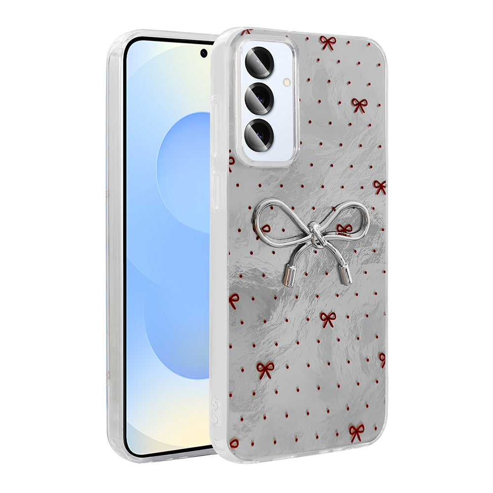 Galaxy S25 Plus Kılıf Kamera Korumalı Figürlü Zore Ponti Silikon Kapak Lila