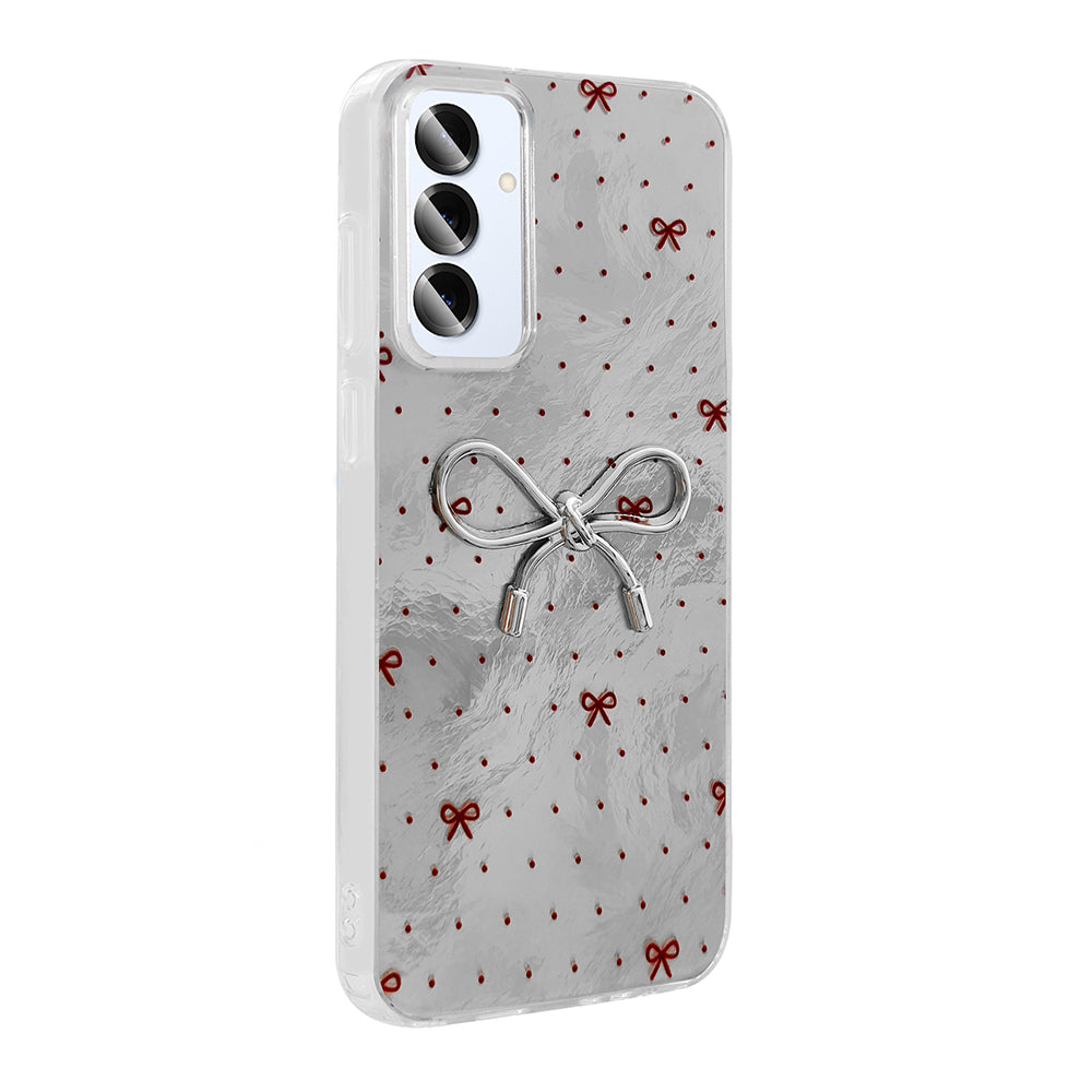 Galaxy S25 Plus Kılıf Kamera Korumalı Figürlü Zore Ponti Silikon Kapak Açık Pembe