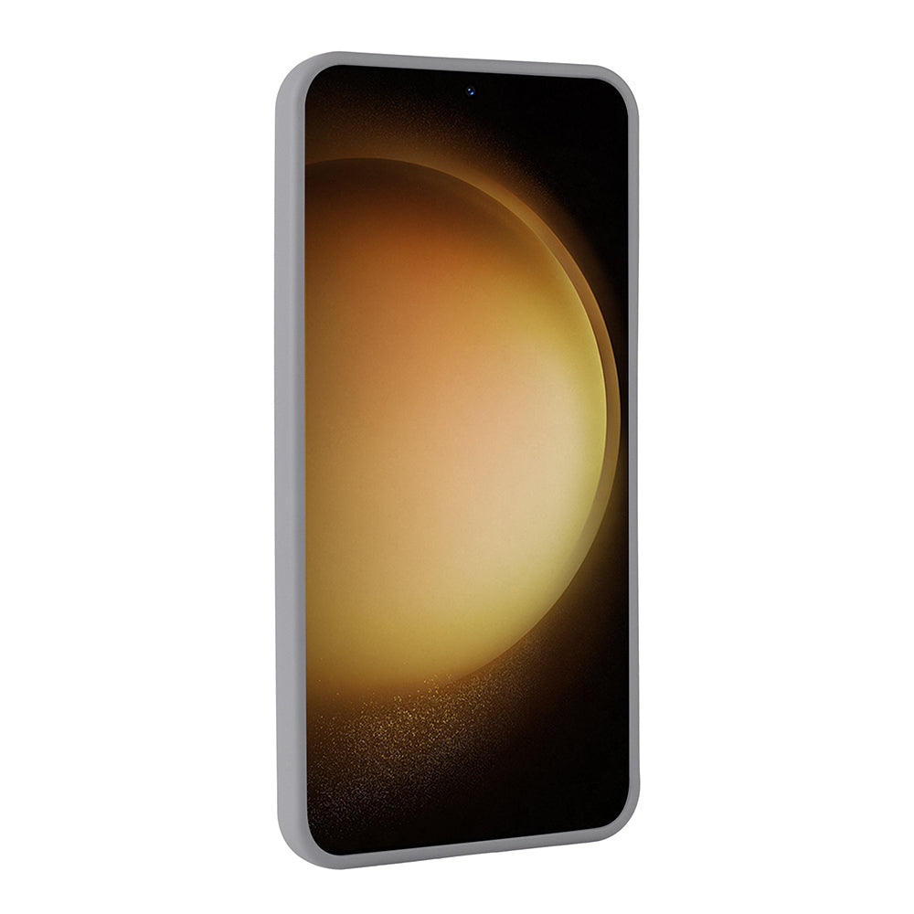 Galaxy S25 Plus Kılıf Parlak Taşlı Tasarım Zore Pırlanta Kapak Gri