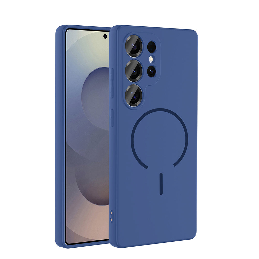 Galaxy S26 Ultra Kılıf M-safe Şarj Özellikli Zore Meta Kapak