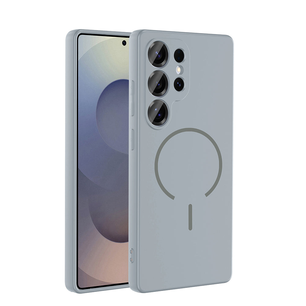 Galaxy S26 Ultra Kılıf M-safe Şarj Özellikli Zore Meta Kapak