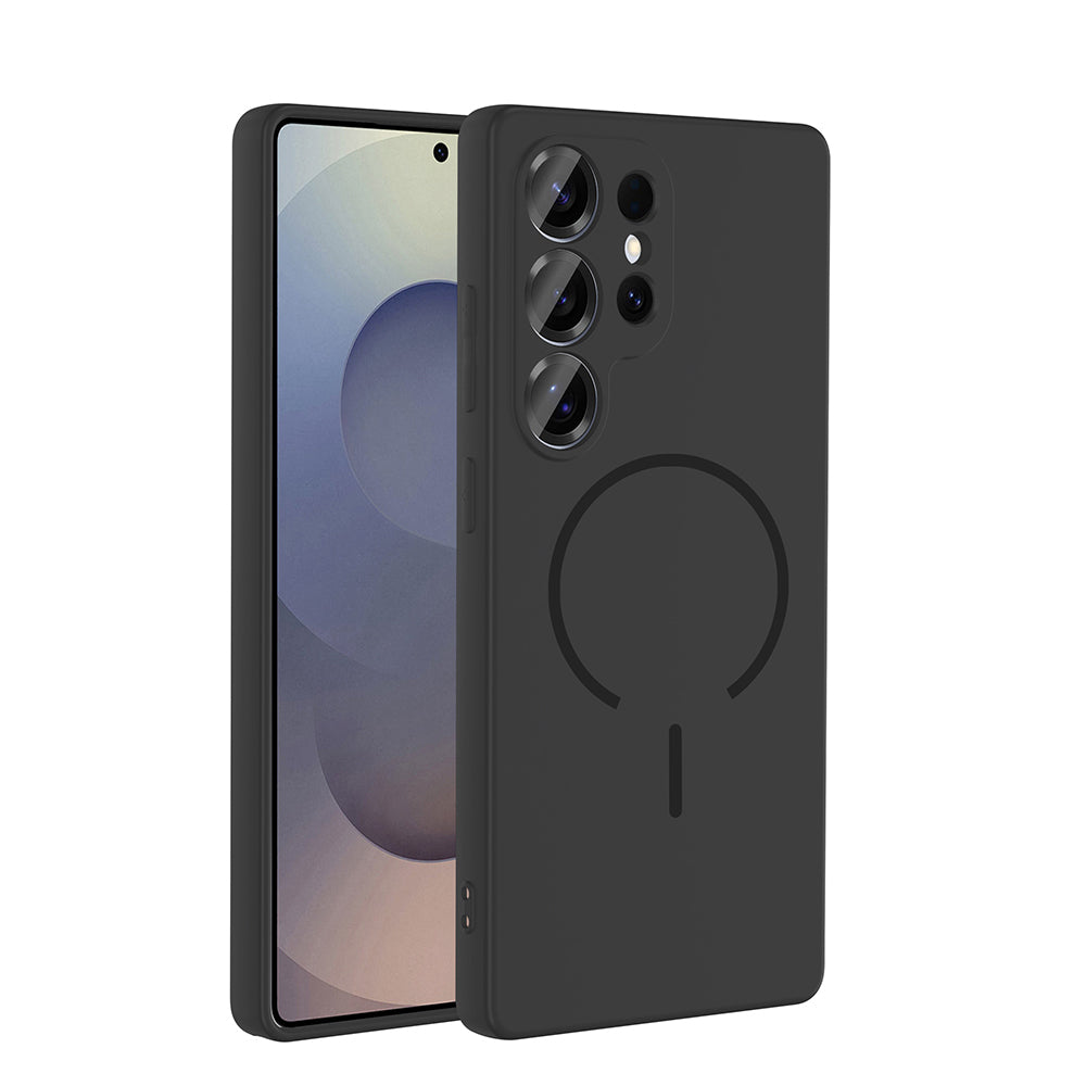 Galaxy S26 Ultra Kılıf M-safe Şarj Özellikli Zore Meta Kapak