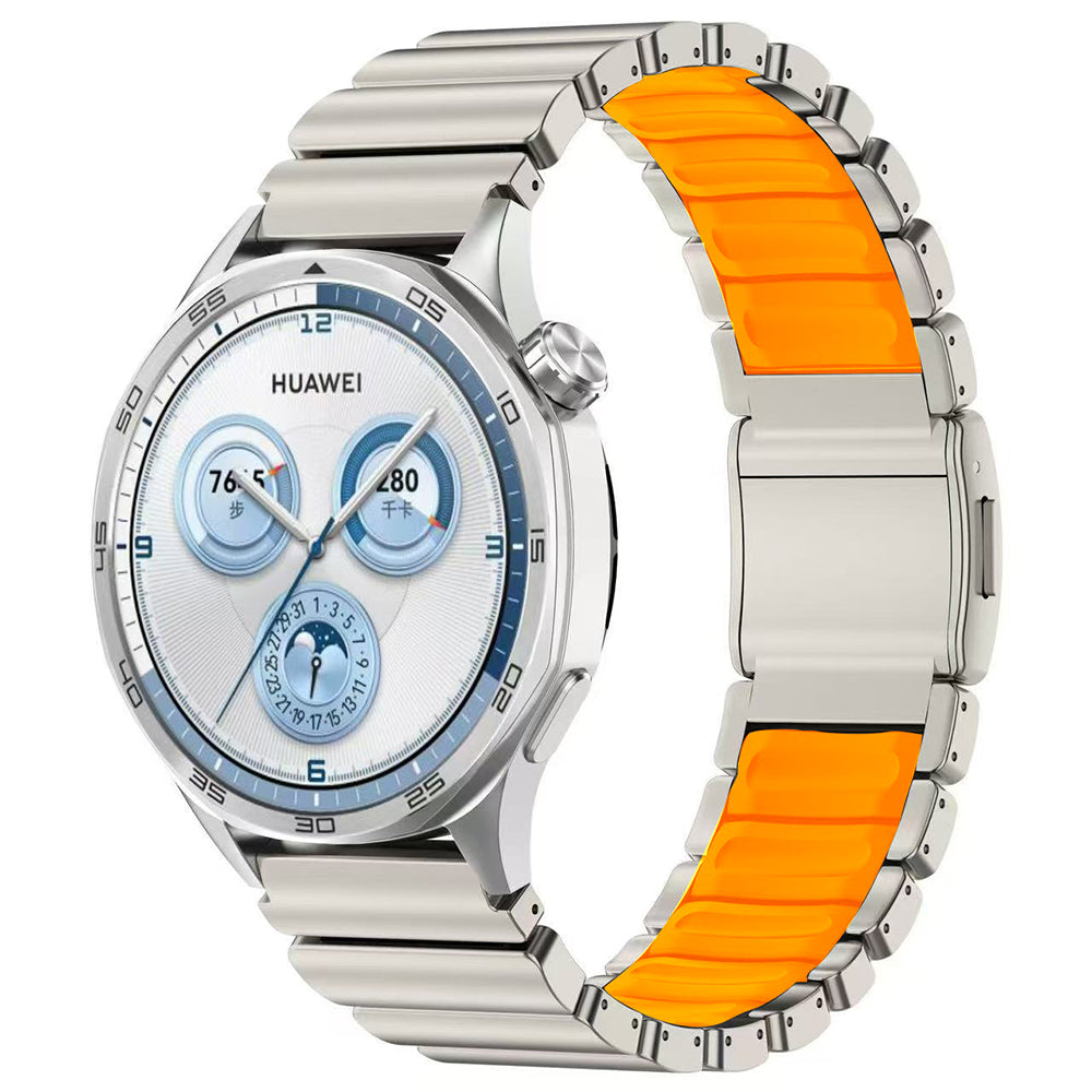 Galaxy Watch 3 45mm Zore KRD-151 22mm Metal Silikon Kordon