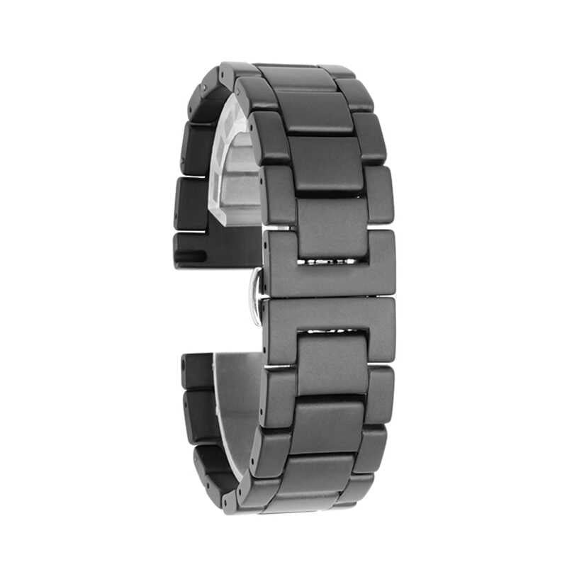 Galaxy Watch 46mm (22mm) Mat Seramik Metal Kordon