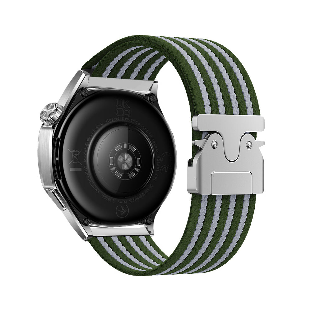 Galaxy Watch 46mm Zore KRD-133 22mm Naylon Kumaş Hasır Örgülü Kordon