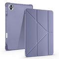 Honor Pad 10 12.1 Kılıf Zore Tri Folding Kalem Bölmeli Standlı Kılıf