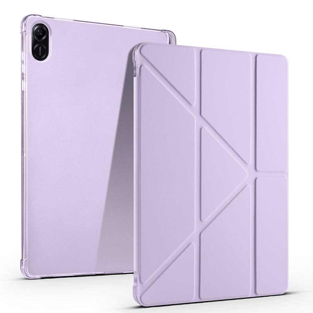 Honor Pad X8A Kılıf Zore Tri Folding Kalem Bölmeli Standlı Kılıf