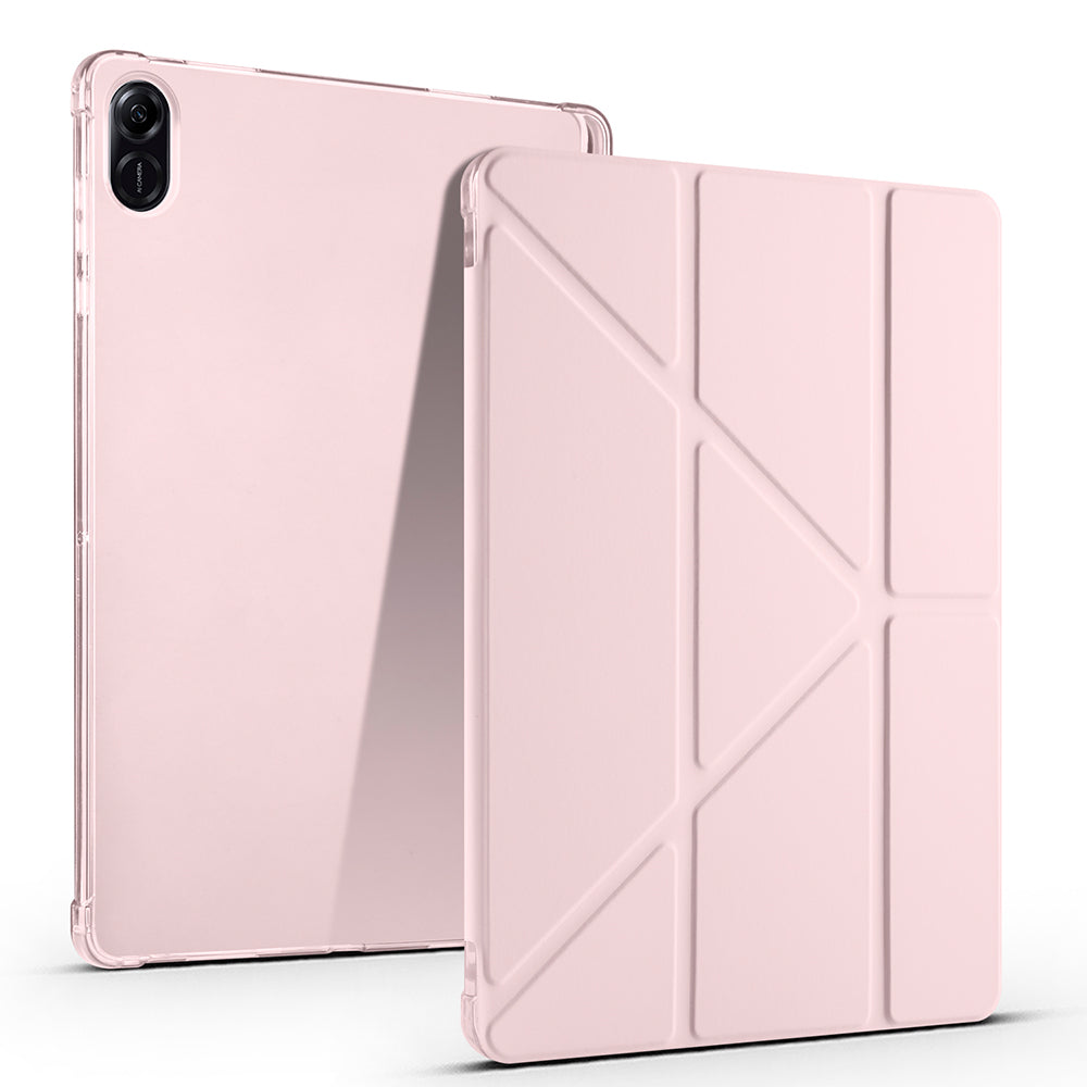 Honor Pad X8A Kılıf Zore Tri Folding Kalem Bölmeli Standlı Kılıf