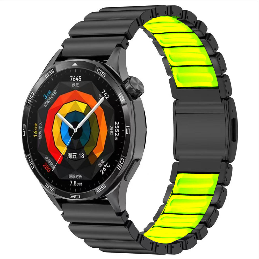 Huawei GT 5 Pro 46mm Zore KRD-151 22mm Metal Silikon Kordon