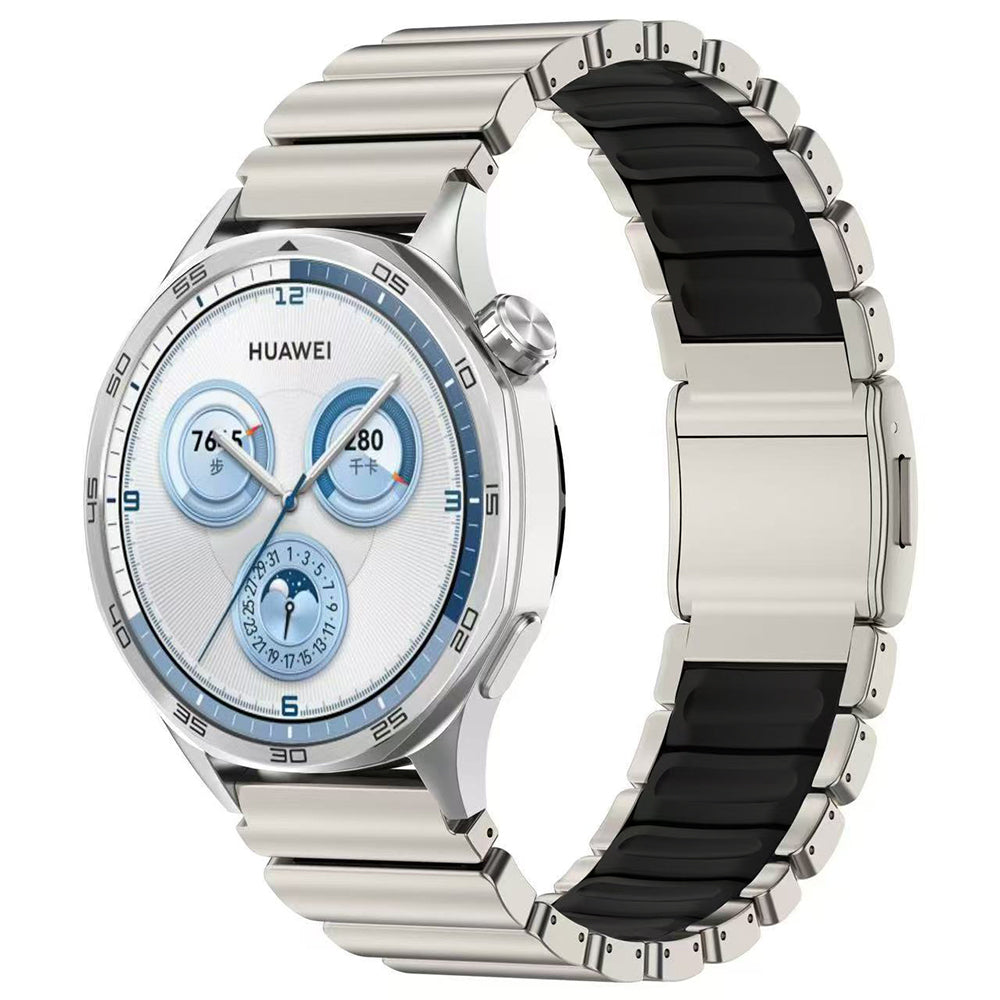 Huawei GT2 46mm Zore KRD-151 22mm Metal Silikon Kordon