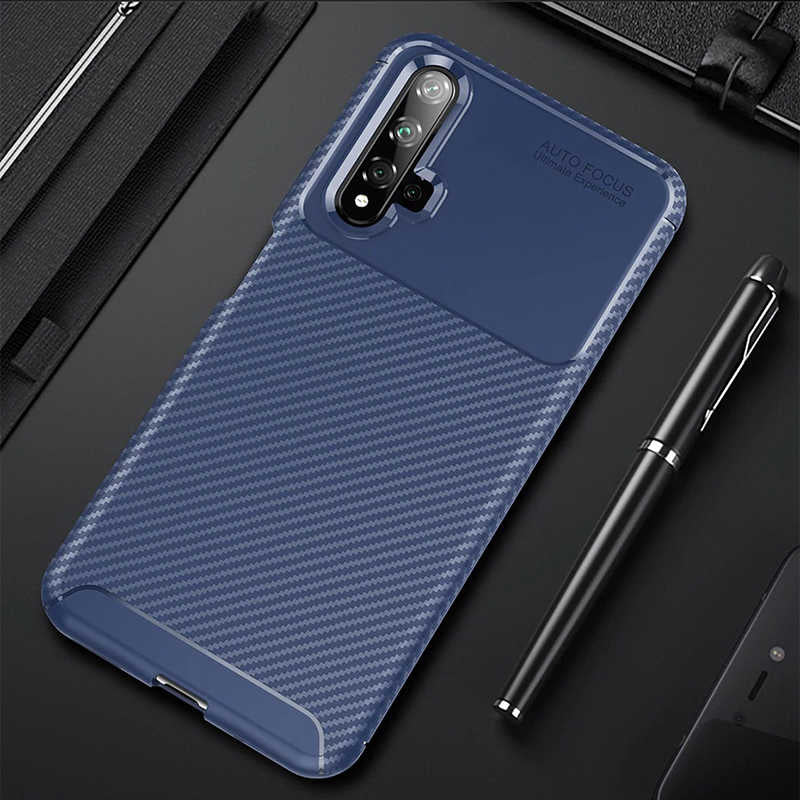 Huawei Honor 20 Kılıf Zore Negro Silikon Kapak