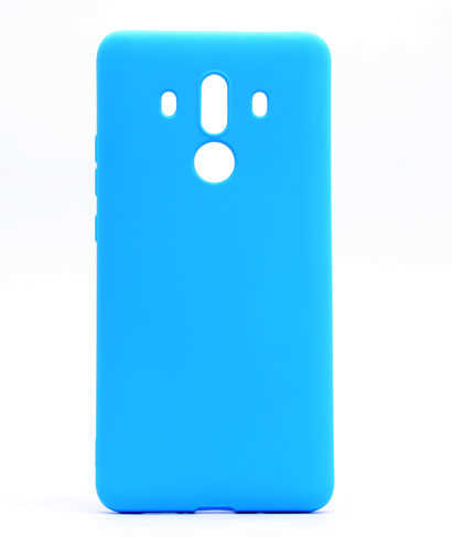 Huawei Mate 10 Pro Kılıf Zore Premier Silikon Kapak Saks Mavi