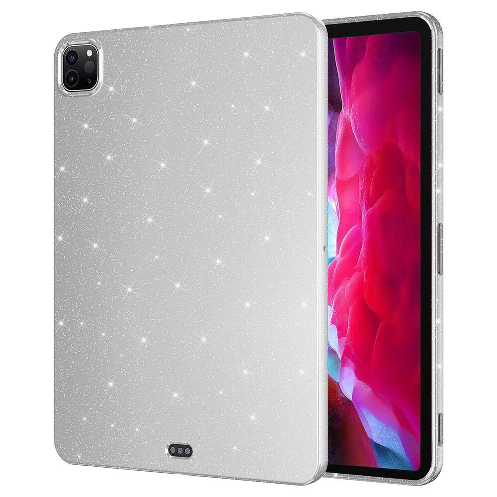 iPad Pro 11 2020 (2.Nesil) Simli Parlak Görünümlü Zore Tablet Koton Kılıf