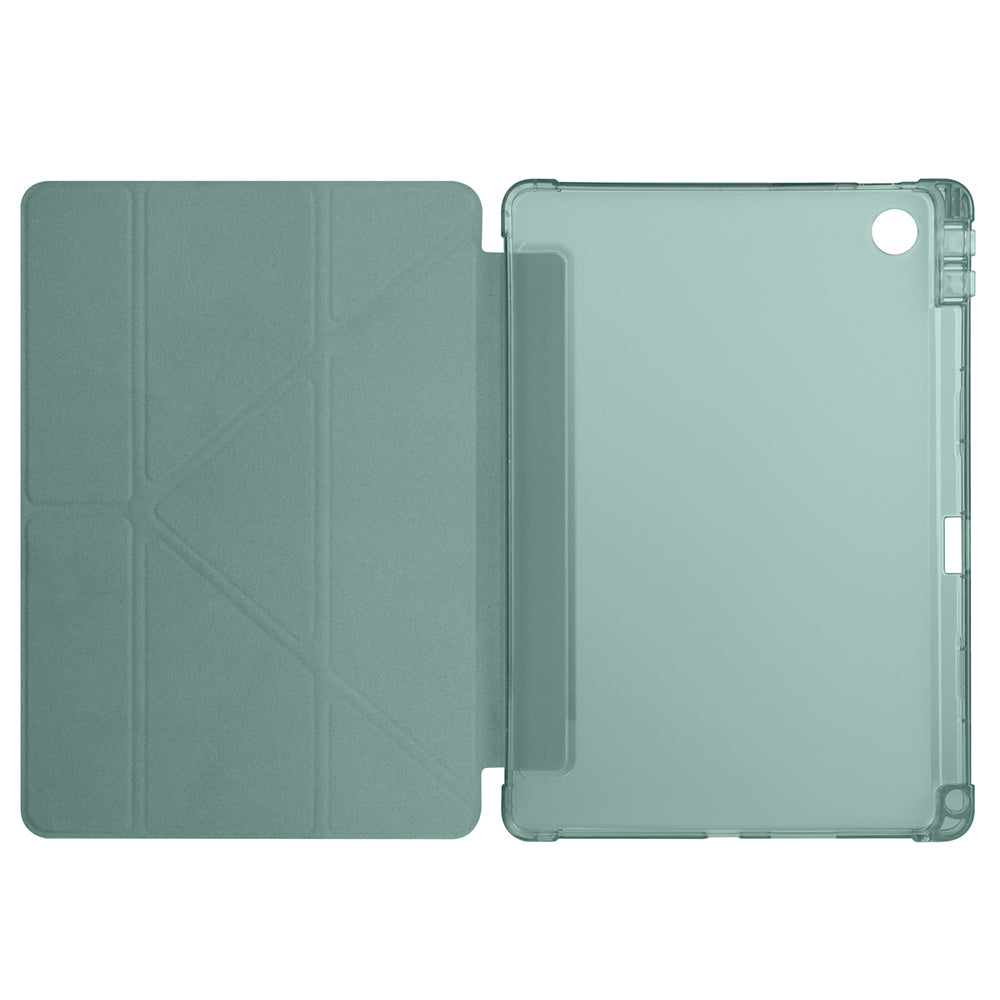 Lenovo Tab TB-311FU Kılıf Zore Tri Folding Kalem Bölmeli Standlı Kılıf