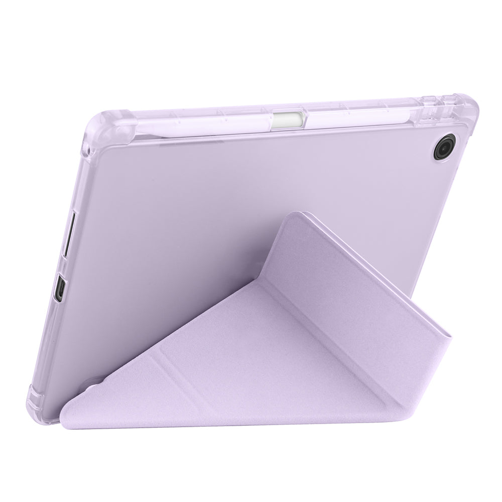 Lenovo Tab TB-311FU Kılıf Zore Tri Folding Kalem Bölmeli Standlı Kılıf