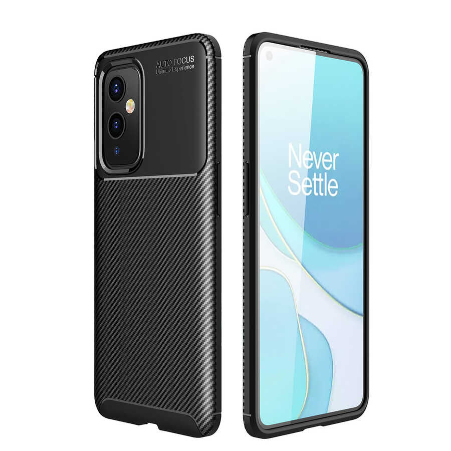 One Plus 9 Kılıf Zore Negro Silikon Kapak