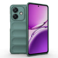 Oppo A3 Kılıf Esnek TPU Oyuklu Arka Yüzey Tasarımlı Zore Etnik Silikon Kapak