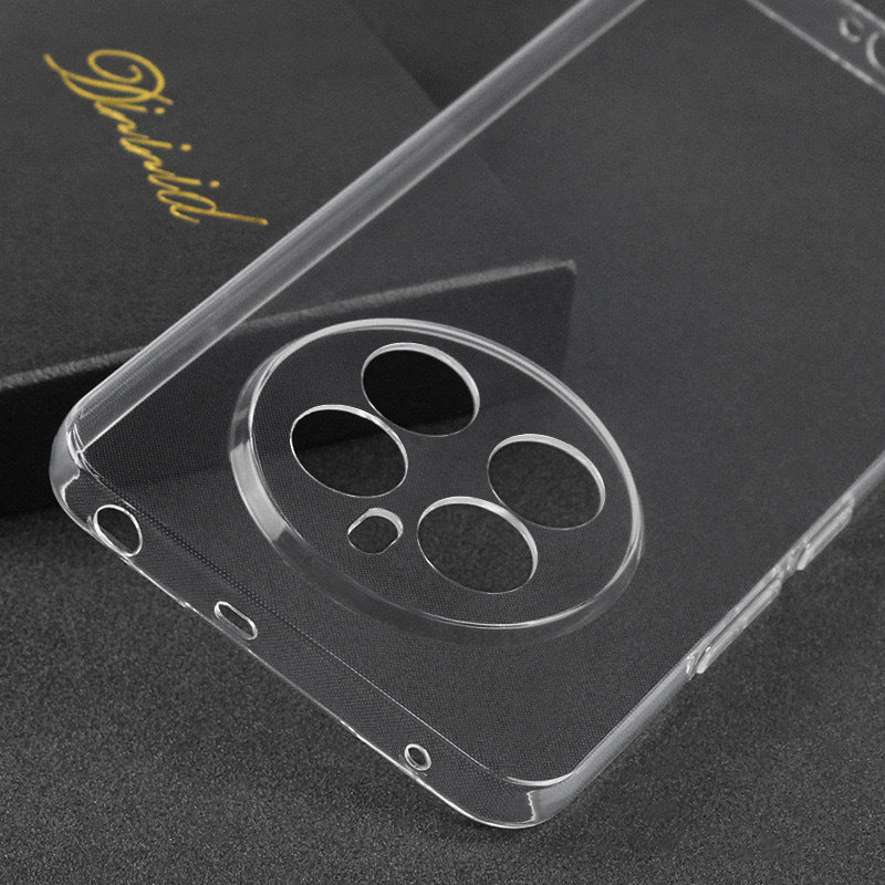 Realme 12 4G Kılıf Zore Süper Silikon Kapak Şeffaf