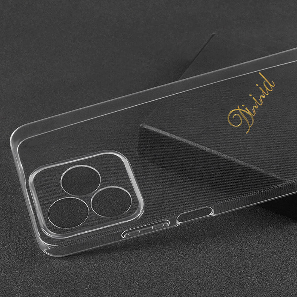 Realme Note 50 Kılıf Zore Süper Silikon Kapak Şeffaf