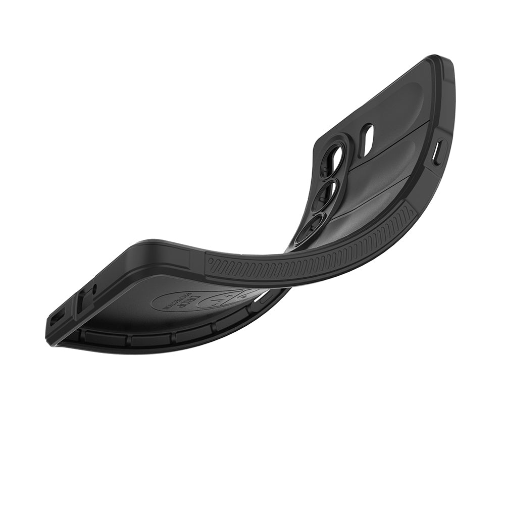 Tecno Camon 40 Pro Kılıf Esnek TPU Oyuklu Arka Yüzey Tasarımlı Zore Etnik Silikon Kapak Lacivert