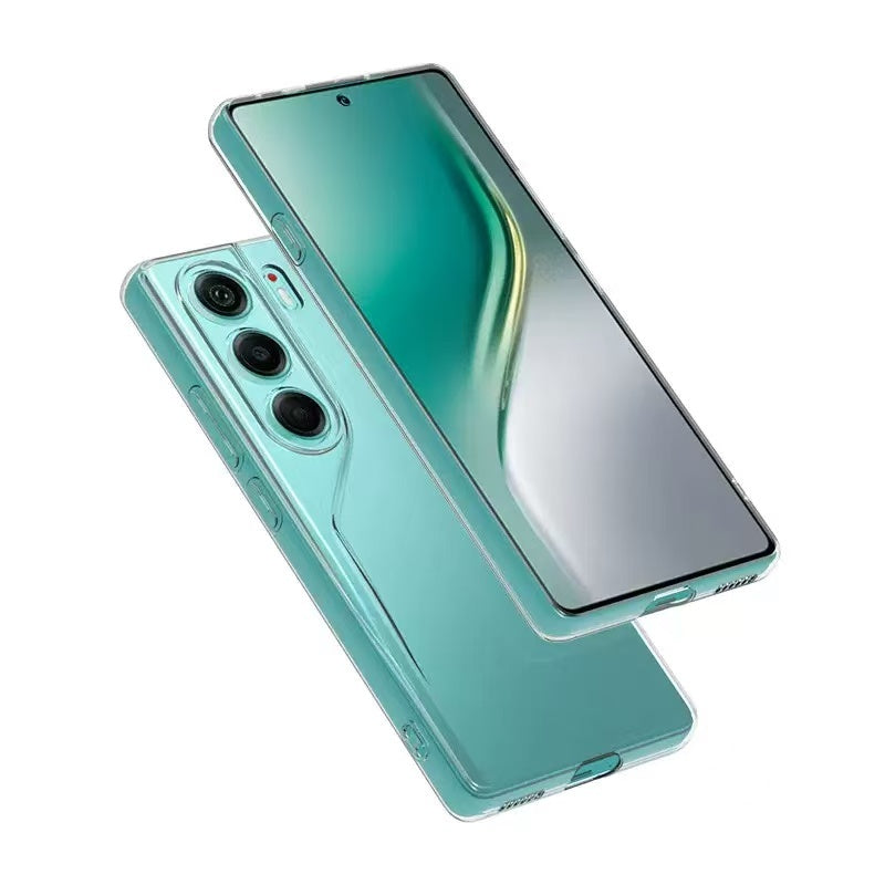 Tecno Camon 40 Pro Kılıf Zore Süper Silikon Kapak Şeffaf