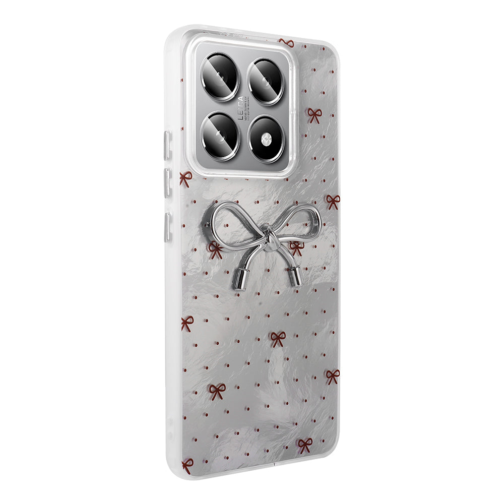 Xiaomi 14T Pro Kılıf Kamera Korumalı Figürlü Zore Ponti Silikon Kapak Lila