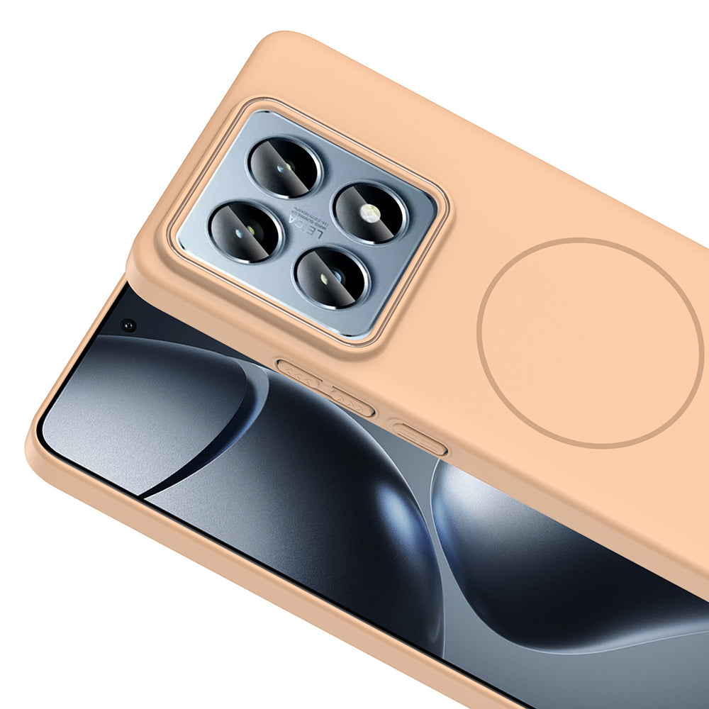 Xiaomi 14T Pro Kılıf M-safe Şarj Özellikli Zore Ruby Sert Kapak Lacivert