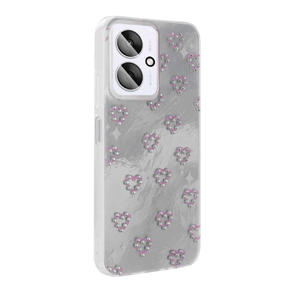 Xiaomi C65 Kılıf Kamera Korumalı Figürlü Zore Ponti Silikon Kapak Lila