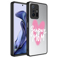 Xiaomi Mi 11T 5G Kılıf Aynalı Desenli Kamera Korumalı Parlak Zore Mirror Kapak