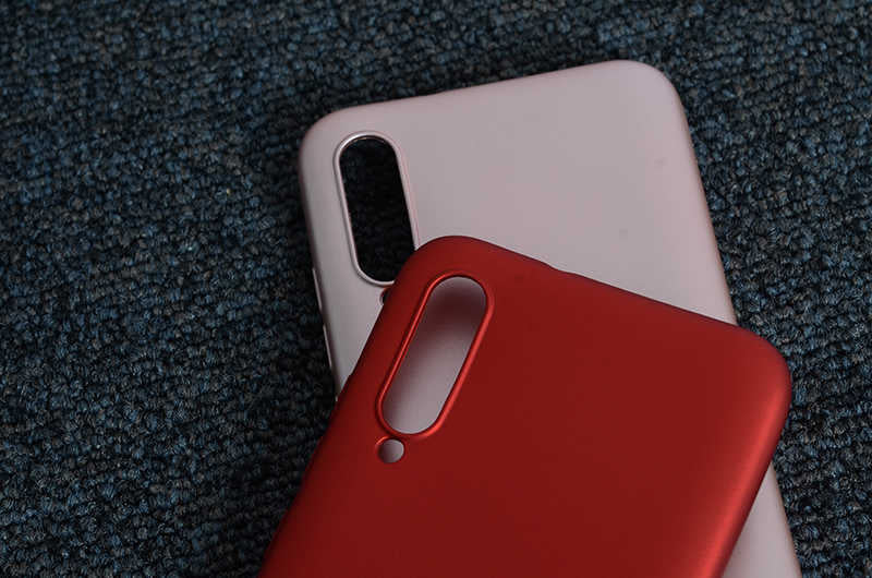 Xiaomi Mi A3 Kılıf Zore Premier Silikon Kapak Saks Mavi