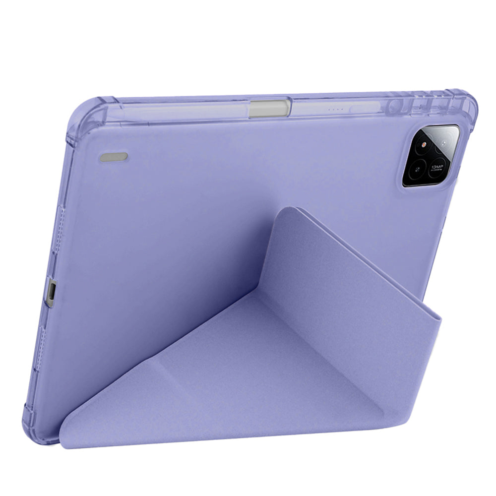 Xiaomi Pad 7 Pro Kılıf Zore Tri Folding Kalem Bölmeli Standlı Kılıf