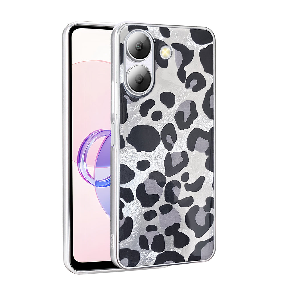 Xiaomi Poco C65 Kılıf Desenli Zore Mep Kapak Geometrik