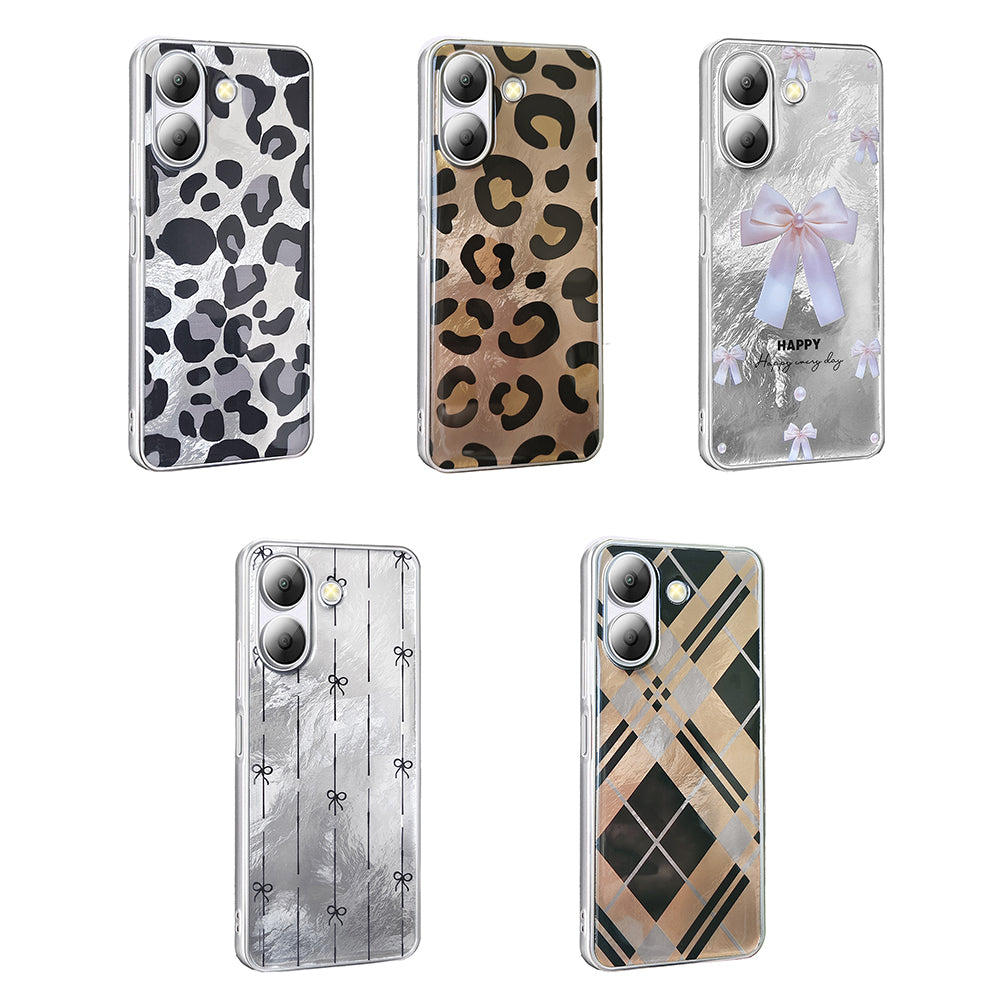 Xiaomi Poco C65 Kılıf Desenli Zore Mep Kapak Küçük Fiyonk