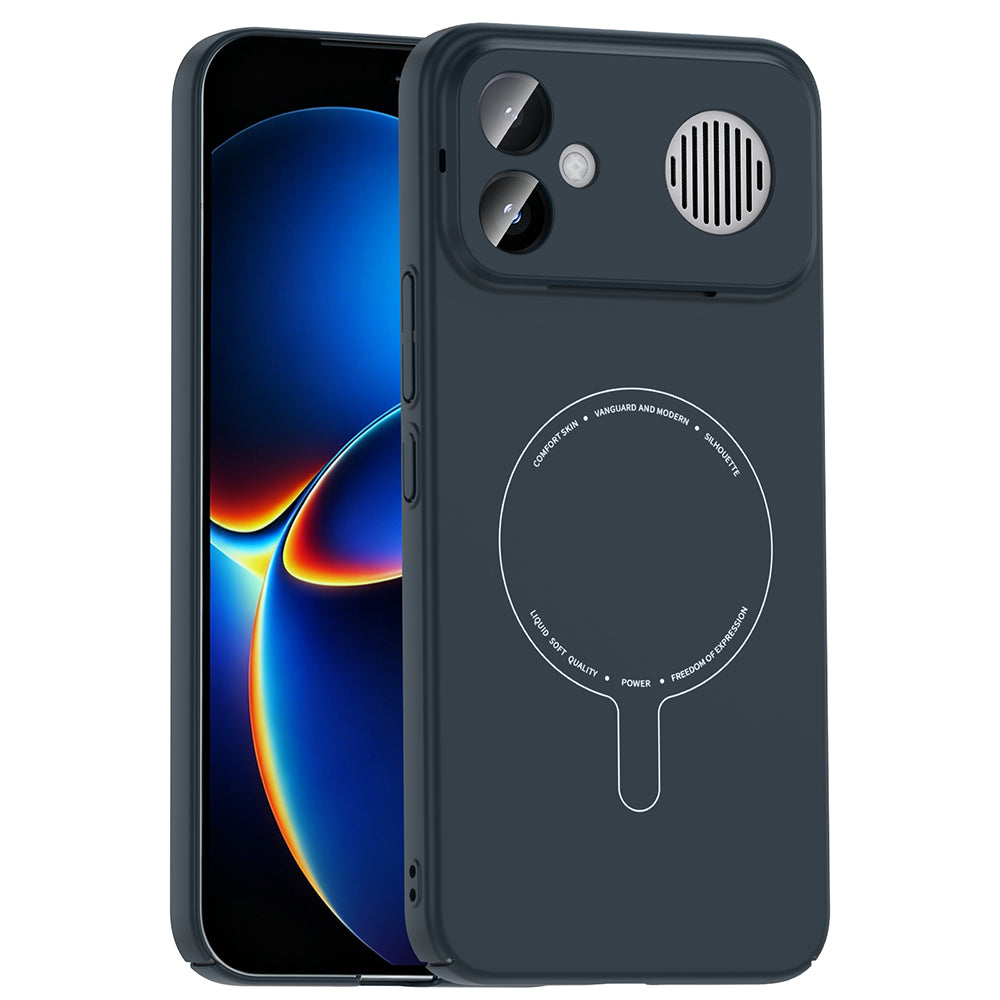Xiaomi Poco F8 Ultra Kılıf M-Safe Şarj Özellikli Kamera Korumalı Zore Elio Sert PC Kapak