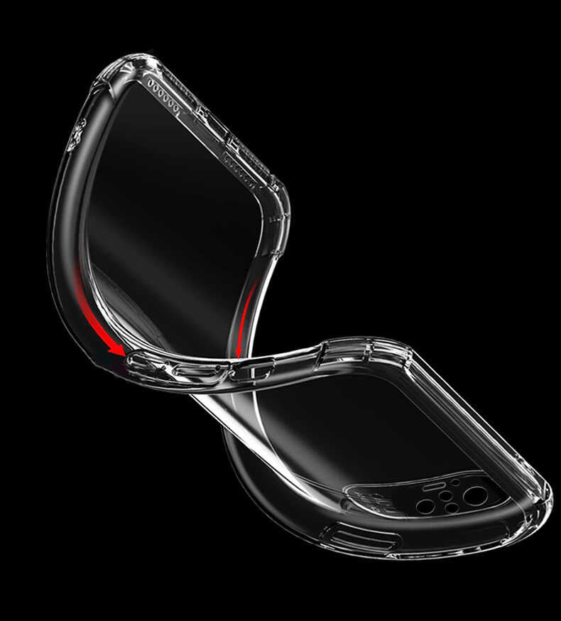 Xiaomi Poco M5S Kılıf Zore Kamera Korumalı Nitro Anti Shock Silikon