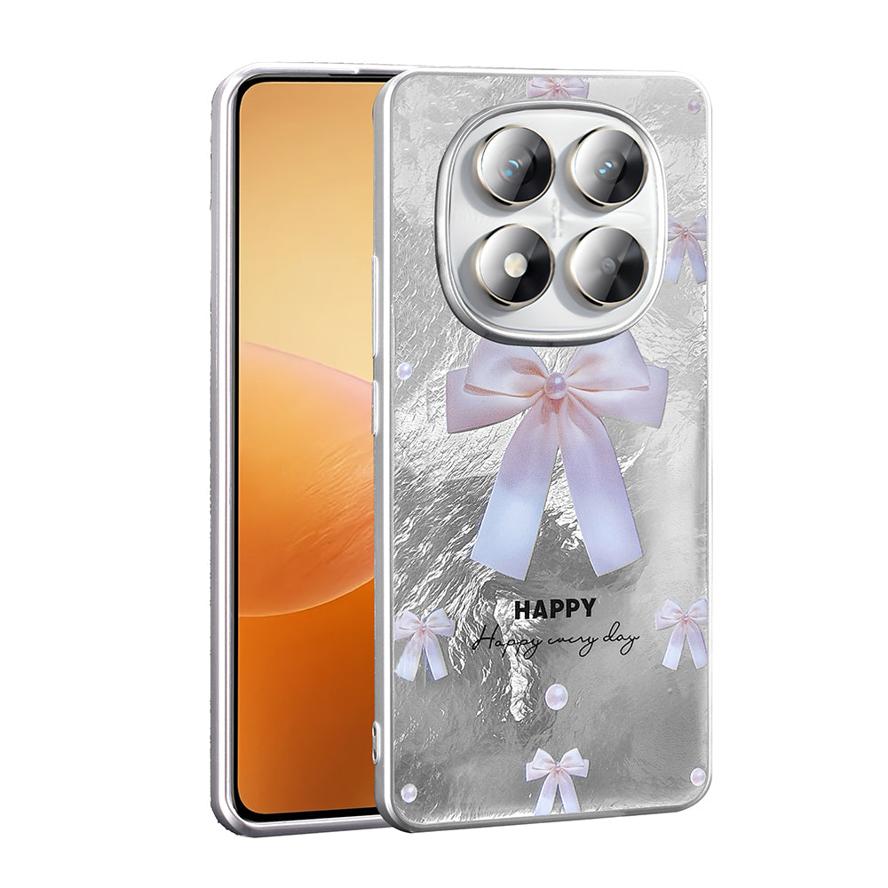 Xiaomi Poco X7 Kılıf Desenli Zore Mep Kapak İncili Fiyonk