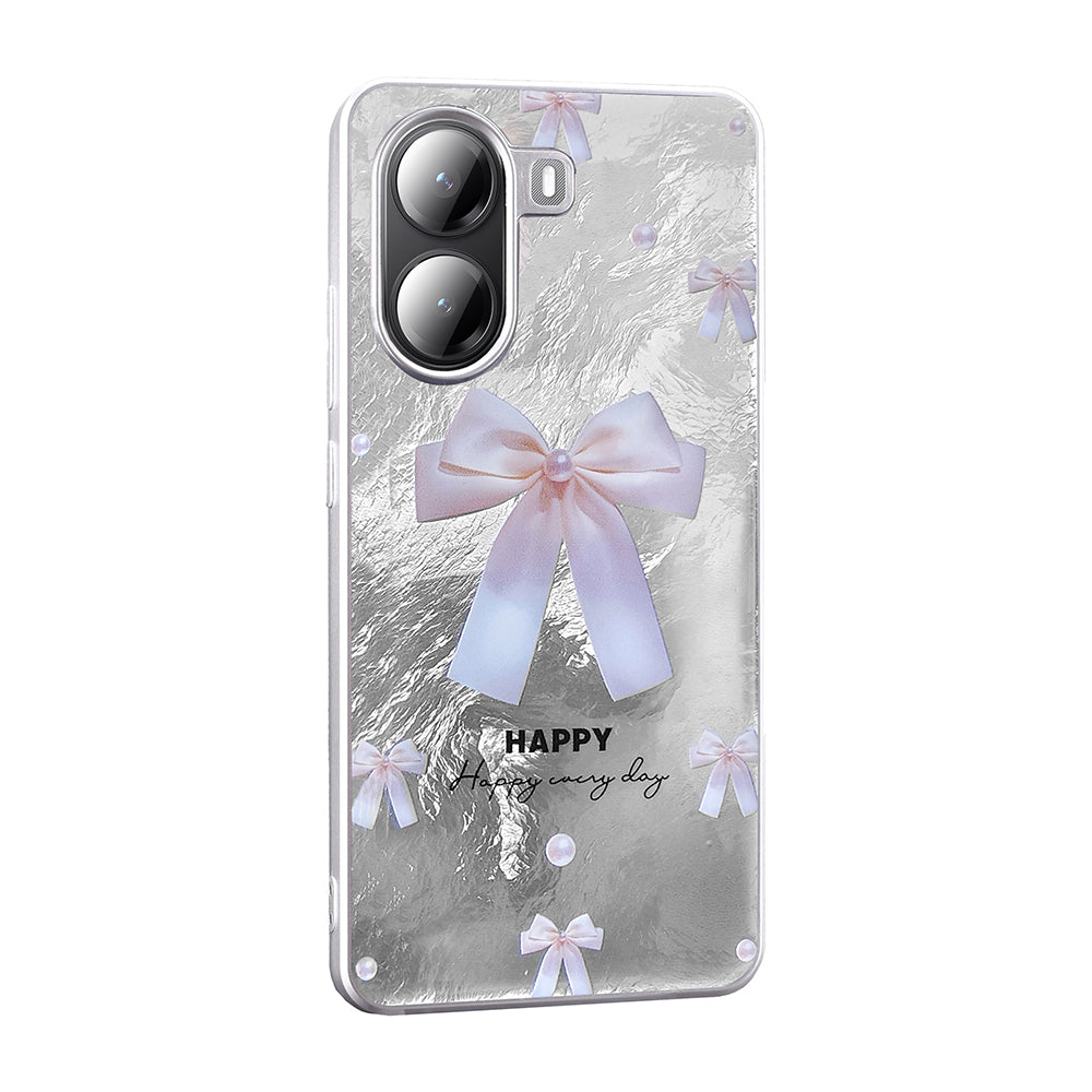 Xiaomi Poco X7 Pro Kılıf Desenli Zore Mep Kapak Gold Leopar