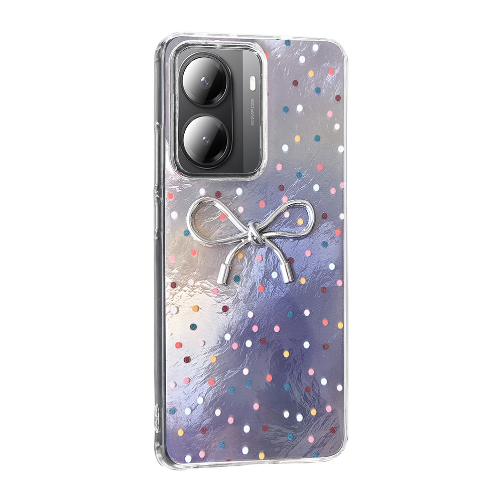 Xiaomi Poco X7 Pro Kılıf Kamera Korumalı Figürlü Zore Ponti Silikon Kapak Açık Mavi