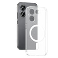 Xiaomi Poco X8 Pro Kamera Korumalı M-Safe Şarj Özellikli Şeffaf Zore London Sert PC Kapak