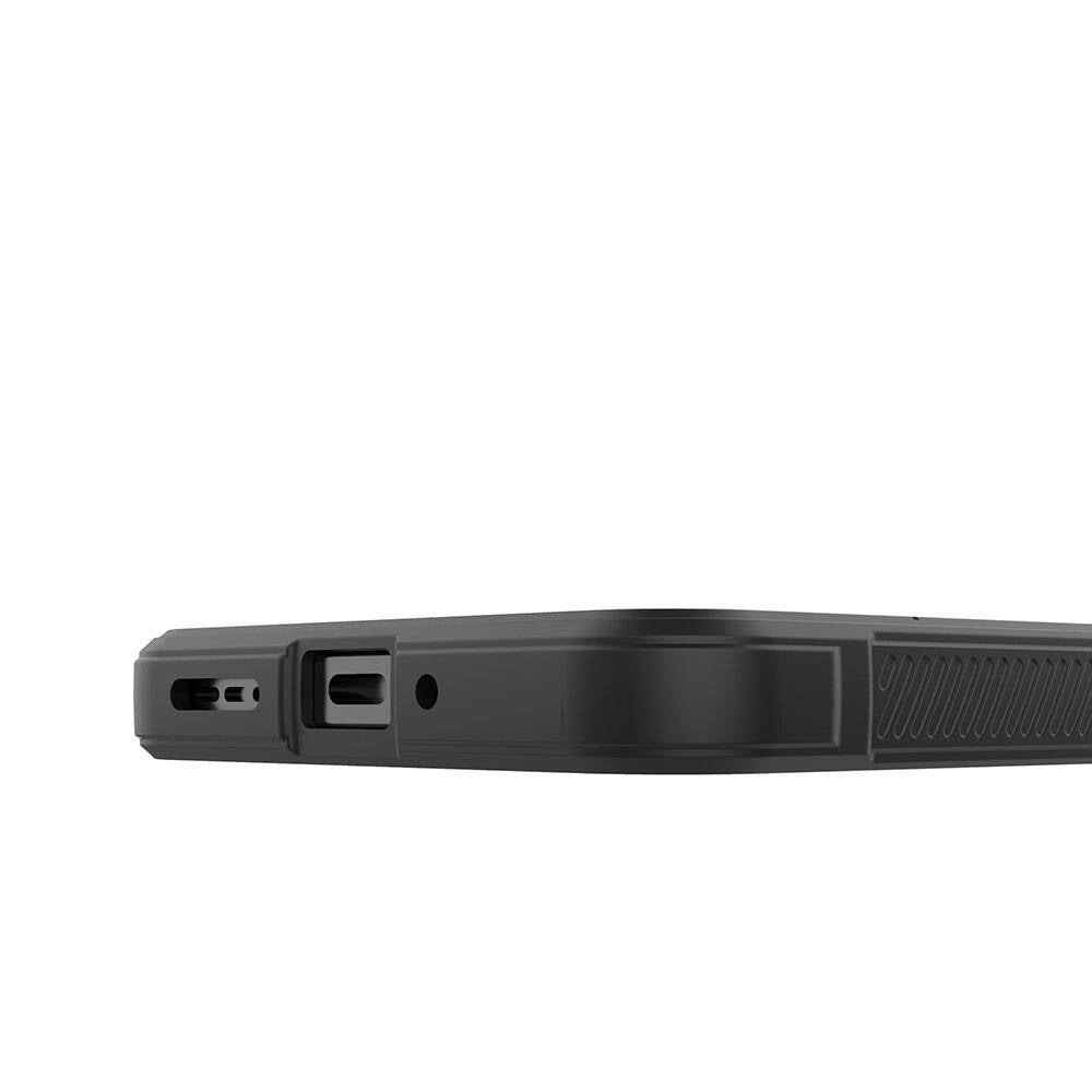 Xiaomi Redmi 13C Kılıf Esnek TPU Oyuklu Arka Yüzey Tasarımlı Zore Etnik Silikon Kapak Siyah