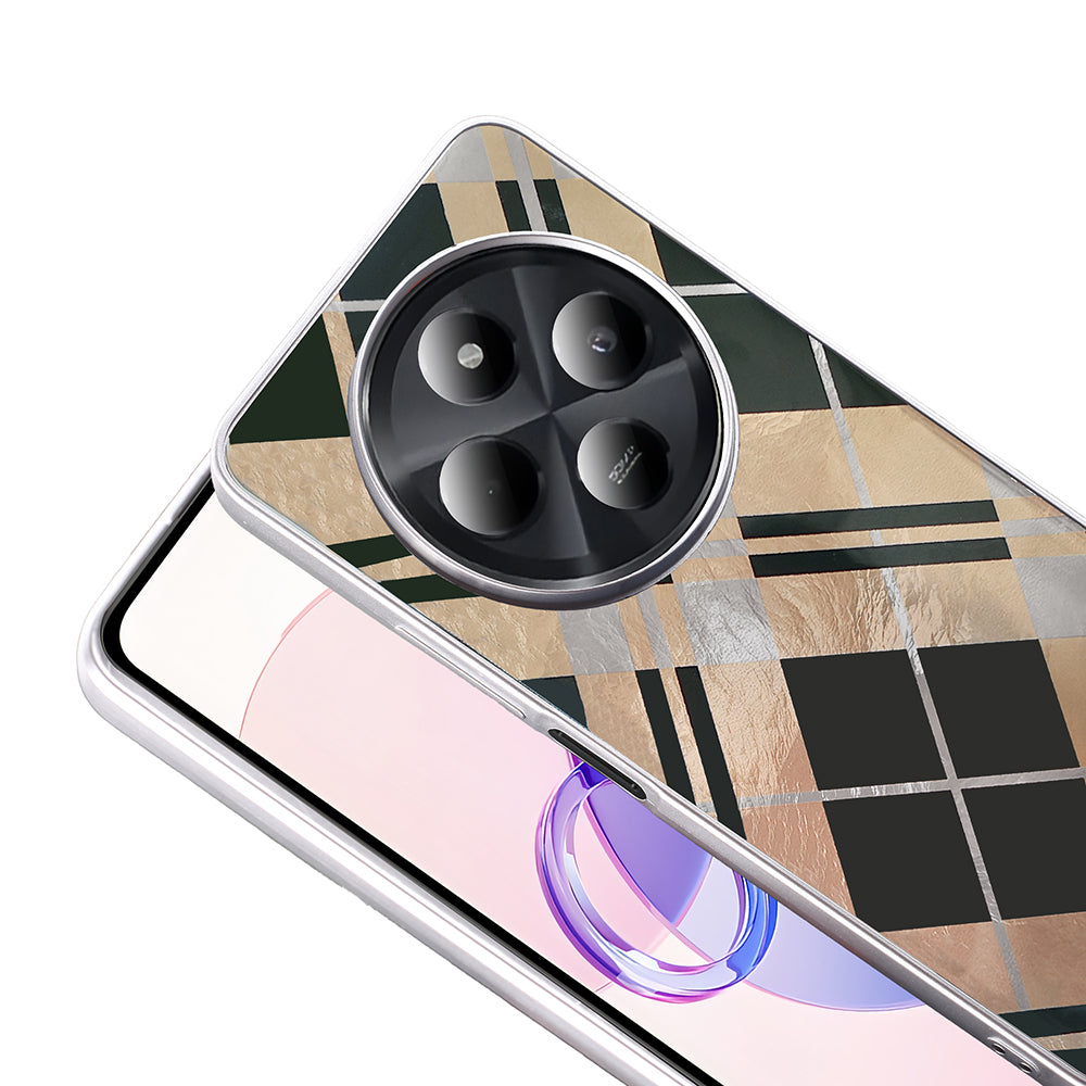 Xiaomi Redmi 14C 4G Kılıf Desenli Zore Mep Kapak Geometrik