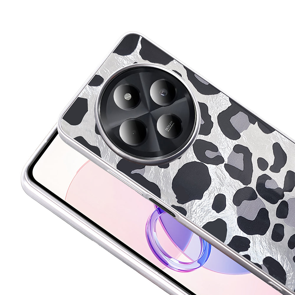 Xiaomi Redmi 14C 4G Kılıf Desenli Zore Mep Kapak Gold Leopar