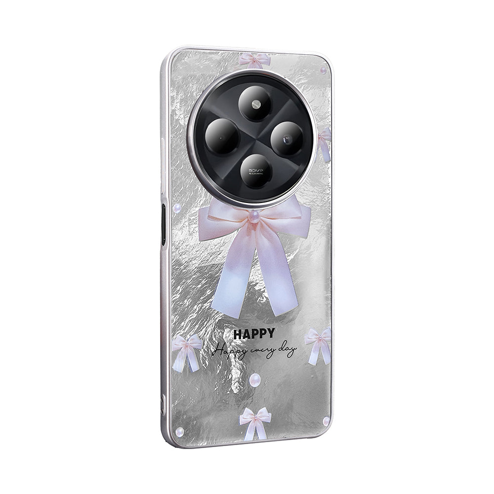 Xiaomi Redmi 14C 4G Kılıf Desenli Zore Mep Kapak Gold Leopar