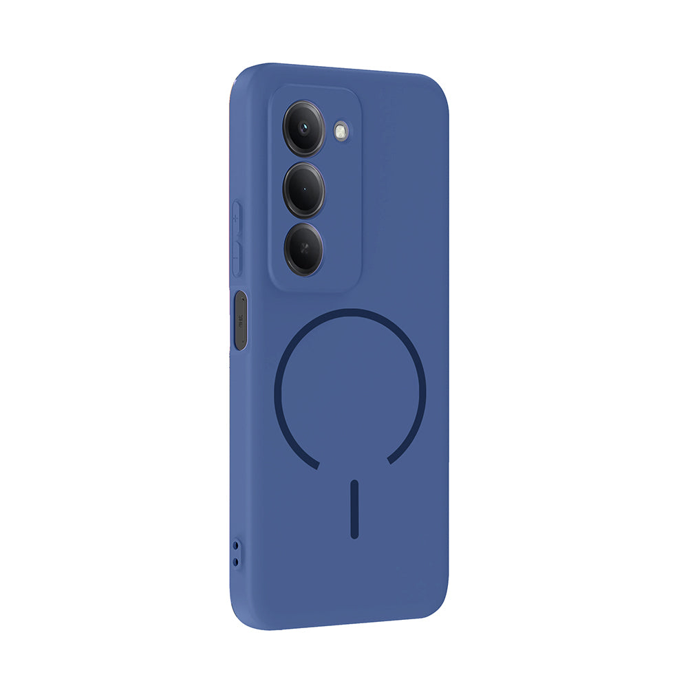 Xiaomi Redmi 15 Kılıf M-safe Şarj Özellikli Zore Meta Kapak