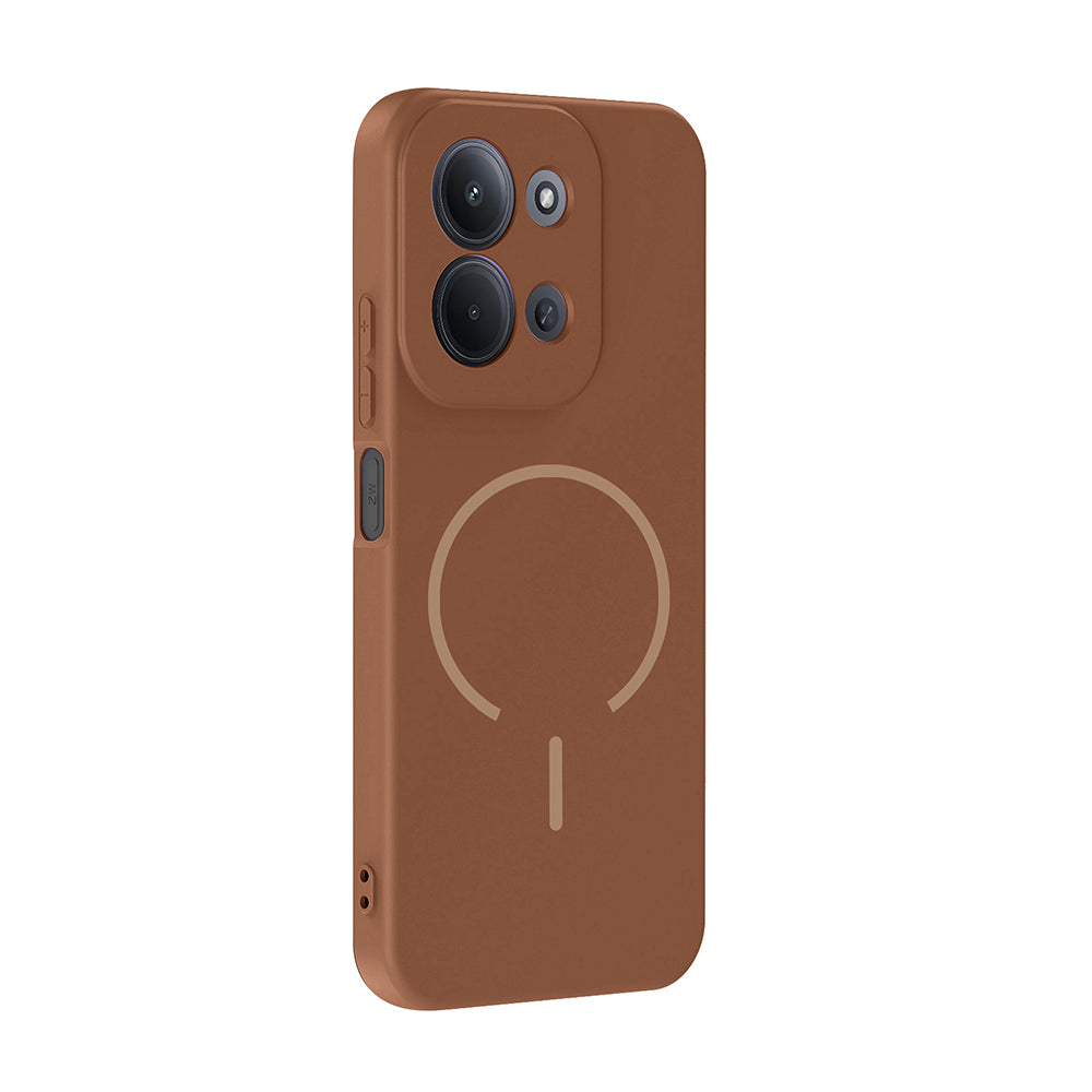 Xiaomi Redmi 15C Kılıf M-safe Şarj Özellikli Zore Meta Kapak