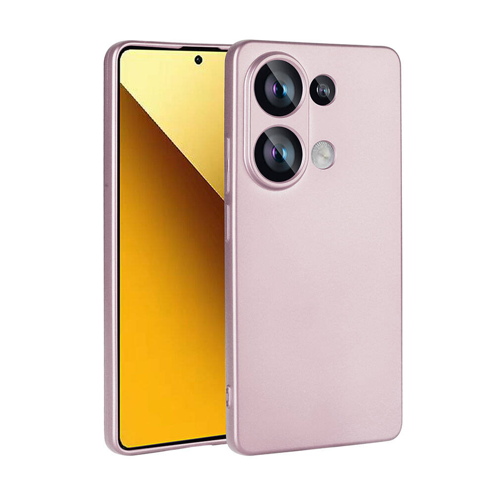 Xiaomi Redmi Note 13 4G Kılıf Zore Premier Silikon Kapak Mürdüm