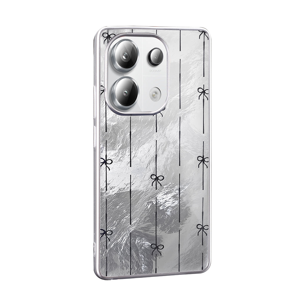 Xiaomi Redmi Note 13 Pro 4G Kılıf Desenli Zore Mep Kapak Gold Leopar