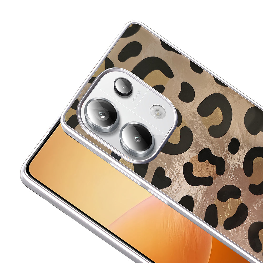 Xiaomi Redmi Note 13 Pro 4G Kılıf Desenli Zore Mep Kapak İncili Fiyonk
